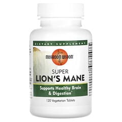 Mushroom Wisdom, Super Lion's Mane, 120 Vegetarian Tablets
