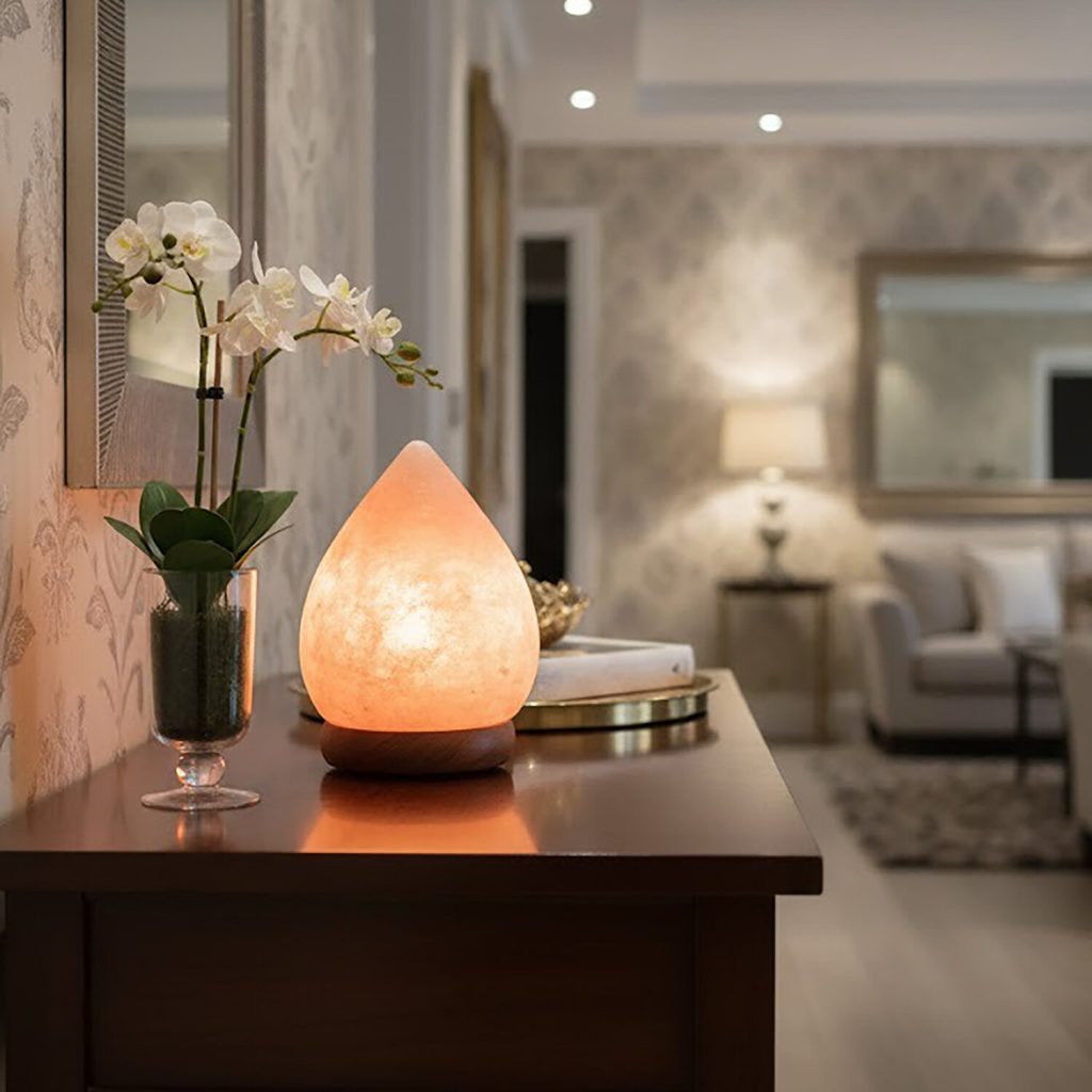 Nepal Teardrop Salt Lamp